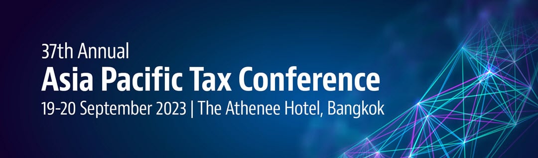 37th Annual Asia Pacific Tax Conference banner