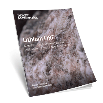 Global Foreign Investment Review Evaluation for Key Lithium Jurisdictions