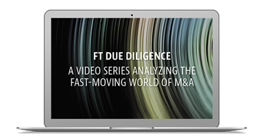 FT Due Diligence series on laptop