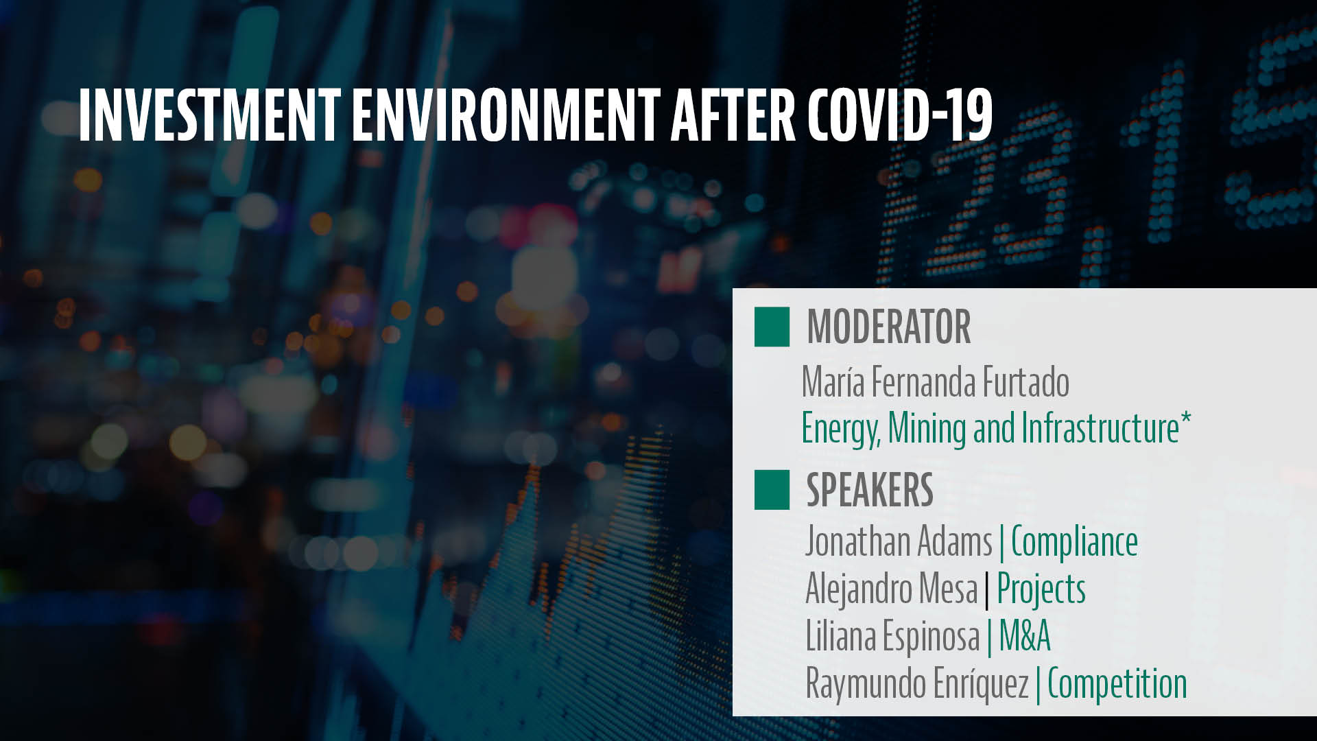 Investment Environment