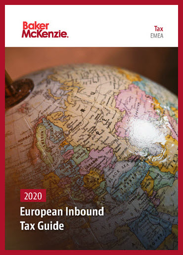 European Inbound Tax Guide Cover