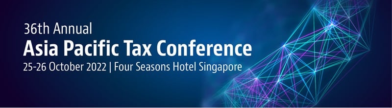 36th Annual Asia Pacific Tax Conference banner