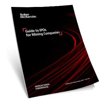 Guide to IPOs for Mining Companies Report