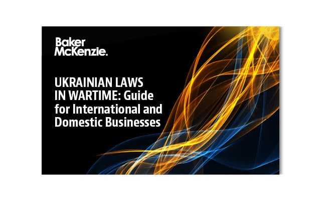 Guide to Ukrainian Laws in Wartime