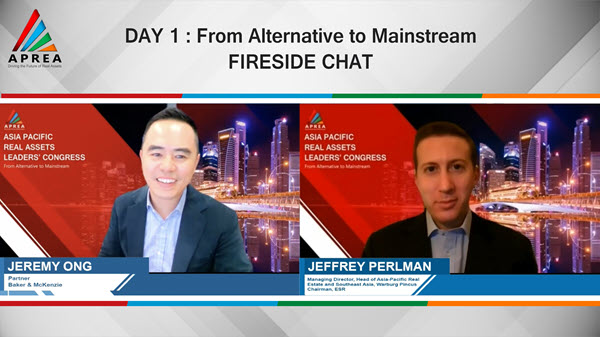 Jeremy Ong's Fireside Chat with Jeffrey Perlman, Managing Director, Head of Asia-Pacific Real Estate and Southeast Asia of Warburg Pincus