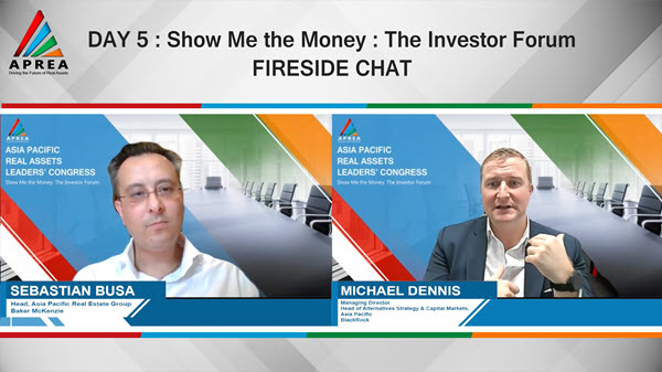 Sebastian Busair's Fireside chat with Michael Dennis, Managing Director, Head of Alternatives Strategy & Capital Markets, Asia Pacific for BlackRock