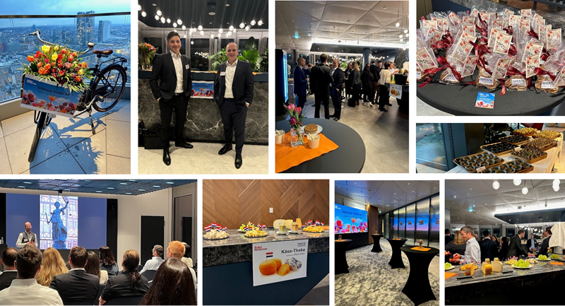 Collage of photos from Frankfurt Event