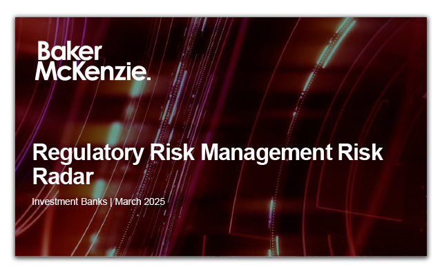 Regulatory Risk Management Risk Radar for Financial Institutions