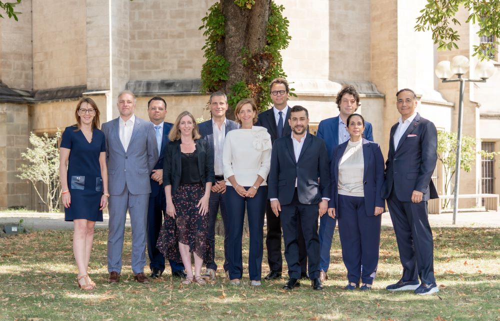 Luxembourg team celebrating their 15th anniversary