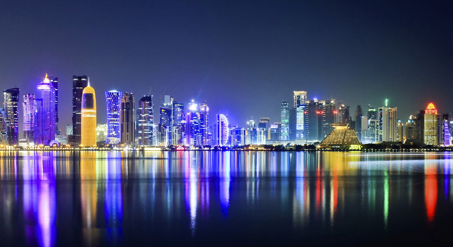 Qatar skyline