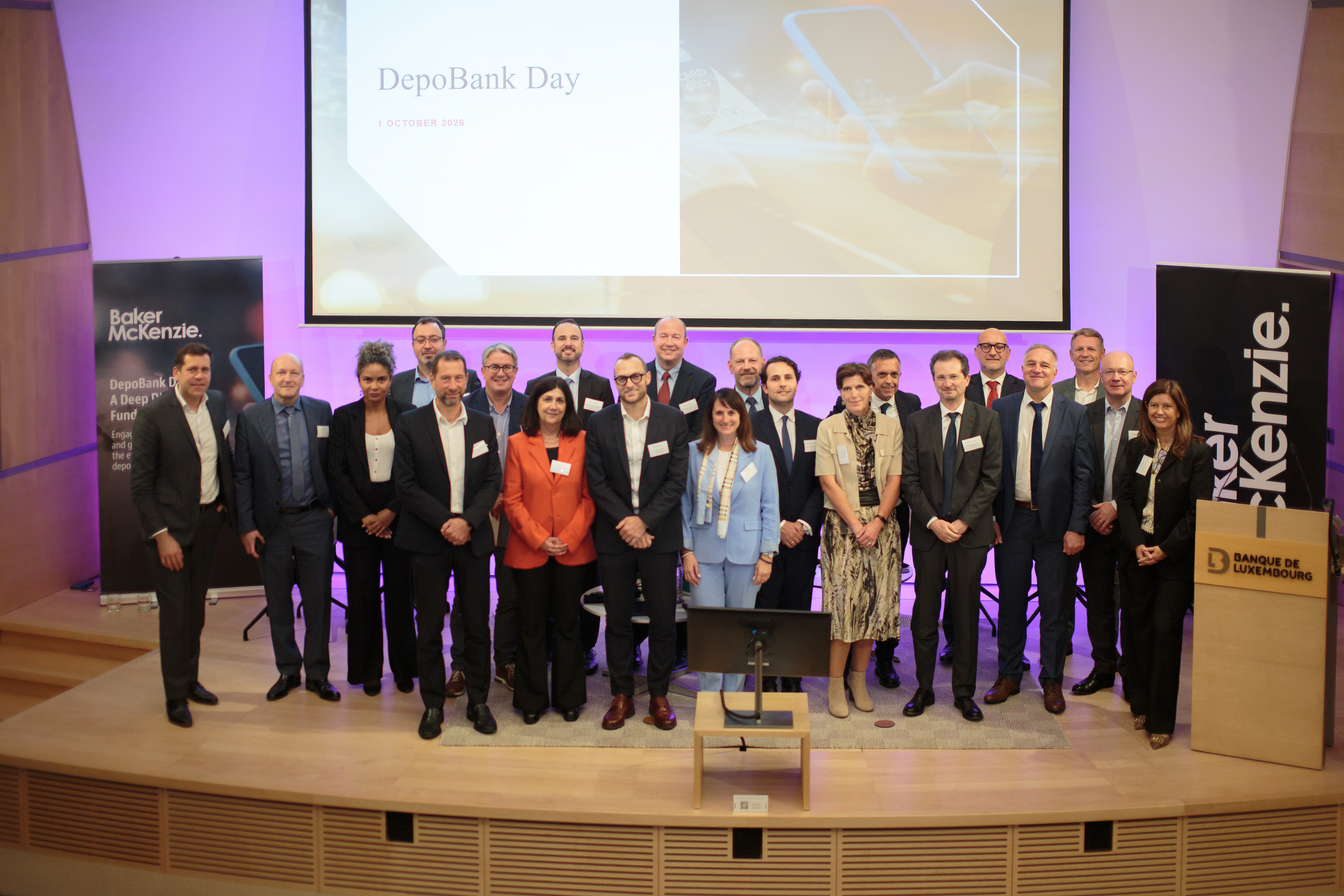 Group of participants at DepoBank Day