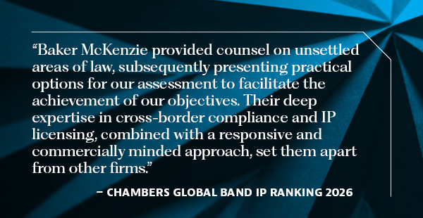 Chambers Global Band IP ranking